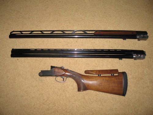 Perazzi MX-14 Skeet 2 barrel set 34 in. unsingle - 32 in. over-under, multi tubes & trigger springs, made in Italy - Calvin Clamme Estate - Farm Equipment & Gun Inventory Auction